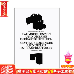 【预售】空间序列与城市基础设施 Spatial Sequences and Urban Infrastructure 原版英文城市规划 正版进口书