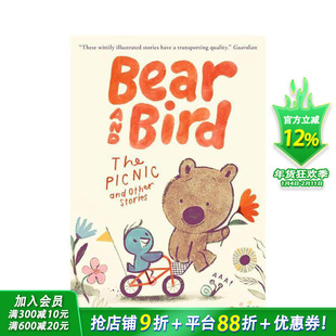 【现货】熊和鸟:野餐和其他故事 Bear and Bird: The Picnic and Other Stories 12岁+英文故事小说 英语拓展阅读进口书