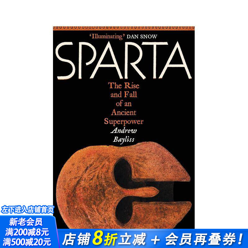 【预售】斯巴达：一个古代大国的兴衰 Sparta: The Rise and Fall of an Ancient Superpower 原版英文艺术画册画集 正版进口书