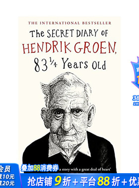 【现货】The Secret Diary of Hendrik Groen，亨德里克·格林的秘密日记英文原版 英文小说 正版进口书籍