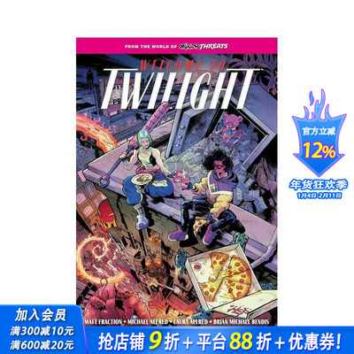 【预售】来自小威胁世界：欢迎来到黄昏 卷1 From the World of Minor Threats 原版英文漫画书 正版进口书