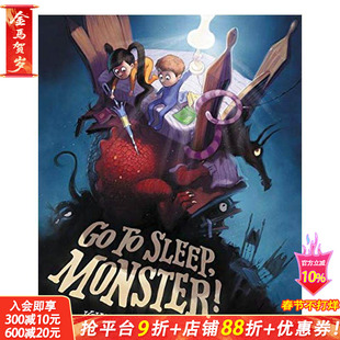 【现货】 Go to Sleep, Monster!,睡吧,怪物! 英文原版图书籍进口正版 Cornell 儿童绘本-动物/生态/环保