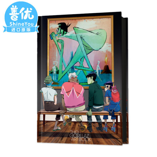 【预售】街头霸王艺术画册 The Gorillaz Art Book  摇滚乐队 艺术设定集 英文原版图书籍进口正版 Gorillaz Z2 Comics