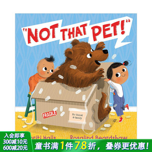 6岁孩子阅读 善优童书 Not 儿童趣味绘本 英文原版 Pet 那不能成为宠物 That 万物不可皆宠物动物百科认知 现货