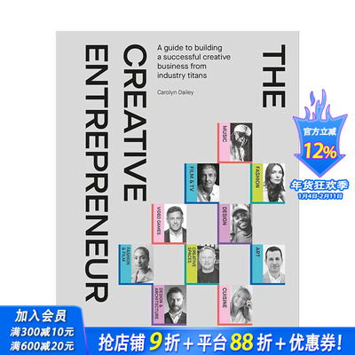【预售】创意企业家：行业巨头打造成功创意企业指南 The Creative Entrepreneur 原版英文商业行销 正版进口书