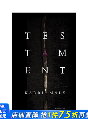 【预售】卡德里?马尔克：传世之作 Kadri M?lk : Testament 原版英文珠宝首饰 正版进口书