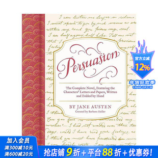 【现货】【信件复刻版】劝导 【Handwritten Classics】Persuasion 原版英文文学 正版进口书