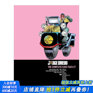 Judge 原版 预售 Dredd ：完整案件档案 英文漫画书 Files 正版 Complete 版 Case 爵德判官：第 进口书 The