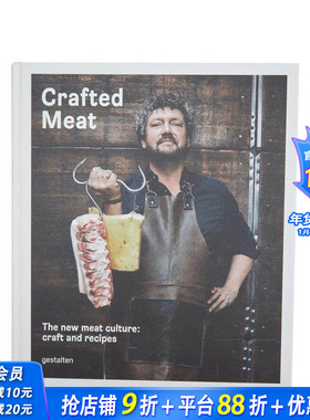 【现货】Crafted Meat：Or the Wurst is Yet to Come，肉类的精雕细琢  餐饮料理食谱 正版进口书籍艺术画册 善优图书