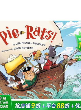 【预售】馅饼鼠！ Pie-Rats! 英文儿童插画故事科普绘本 进口童书