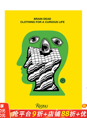 【预售】英文原版 脑死亡：奇异生活的服装 Brain Dead : Clothing for a Curious Life 精装 善优图书