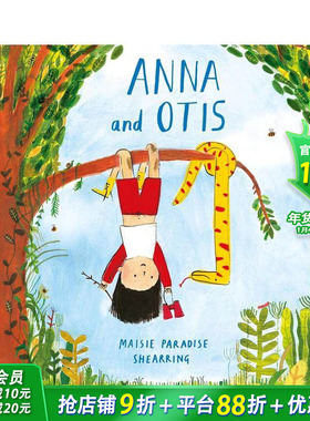 【现货】Anna and Otis 安娜与小蛇 英文艺术绘本 Maisie Paradis【善优童书】