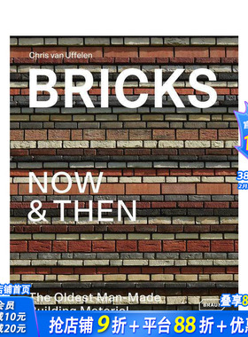 【预售】砖的今古运用：古老人造建筑 Bricks Now & Then: The Oldest Man-Made Building 原版英文建筑设计 正版进口书