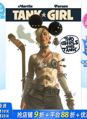 【预售】英文漫画 坦克女郎 卷1 Tank Girl: Two Girls One Tank 原版进口书籍 Titan Books 善优图书