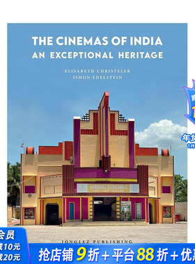 【预售】印度电影院：非凡遗产 The cinemas of India - An exceptional heritage 原版英文摄影作品集人文景观 正版进口书
