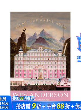 【预售】韦斯·安德森 布达佩斯大饭店 电影剧本 平装【Wes Anderson Screenplays】The Grand Budapest Hotel 原版英文