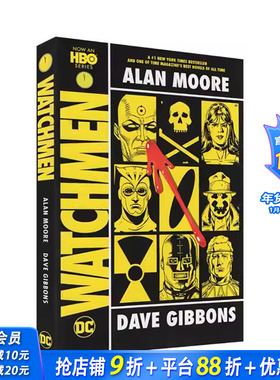 【预售】DC漫画 守望者 Penguin Random House Watchmen 英文原版DC超*英雄漫画书 守望人 英国漫画家艾伦摩尔Alan Moore