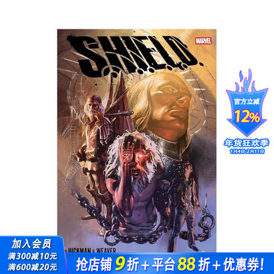 【现货】神盾局 全集 S.H.I.E.L.D. By Hickman & Weaver Omnibus Gerald Parel Cover 原版英文漫画书 正版进口书