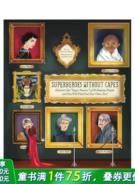 【现货】无披风超人：发现20位名人的