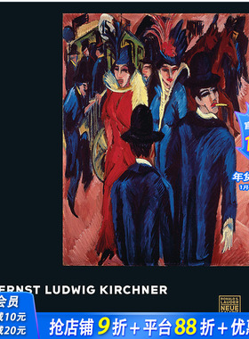 【现货】[PRESTEL出版]Ernst Ludwig Kirchner 恩斯特路德维希基