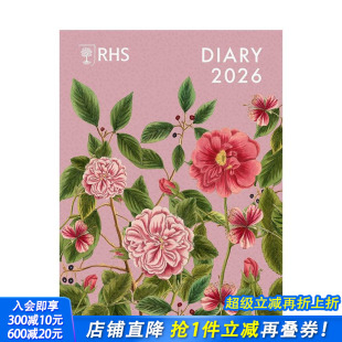 Diary 现货 RHS 2026 正版 日历记事本 日历 皇家园艺学会：台式 进口书 2026年 原版 Desk