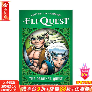 【预售】精灵之旅：原始冒险 卷2——禁忌丛林 ElfQuest:The Original Quest 英文漫画正版进口书 美国漫画界里程碑 女性创作40年