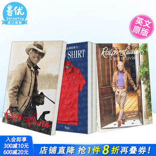 拉夫 进口书 英文设计正版 Lauren 现货多册选拍 拉夫劳伦：50年 设计与灵感 劳伦家居 原版 拉夫·劳伦Polo衫 years Ralph