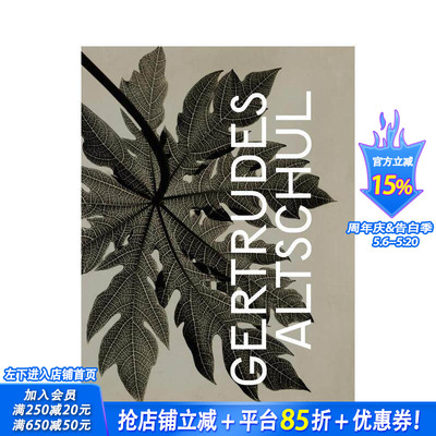 【预售】格特鲁德斯·阿尔特舒尔：花丝 Gertrudes Altschul: Filigree 原版英文摄影作品集 正版进口书