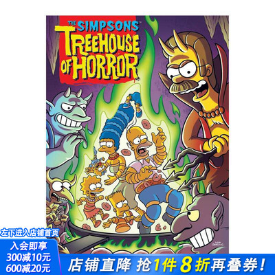 【现货】辛普森一家恐怖树屋 合集 卷3 Simpsons Treehouse Of Horror Ominous Vol. 3 原版英文漫画书 正版进口书