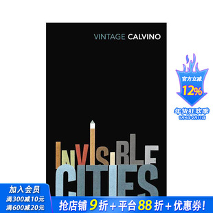 【现货】看不见的城市 Invisible Cities 原版英文文学小说 正版进口书
