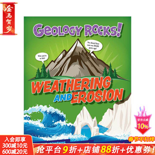 【预售】地质岩石:风化和侵蚀 Geology Rocks!: Weathering and Erosion 英文儿童插画科普绘本 进口童书