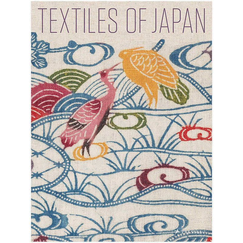 【现货】[PRESTEL出版]Textiles of Japan 日本纺织品:托马斯·默里收藏 英文原版图形图案设计
