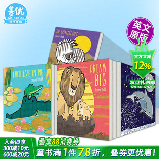 礼物 现货 随心所至 我相信我自己 英文儿童插画故事绘本 Emma Big 胸怀壮志 进口童书 Dodd绘本多册选拍 Dream 完美