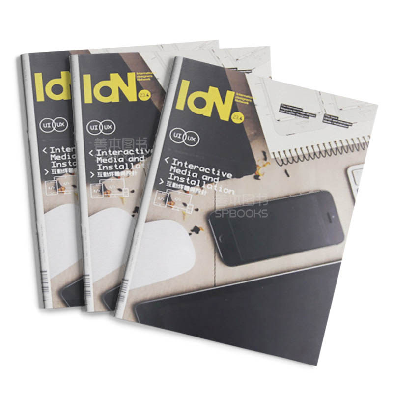 订阅 IDN（英文版） 平面设计杂志 香港英文 年订4期 C006 年订4期