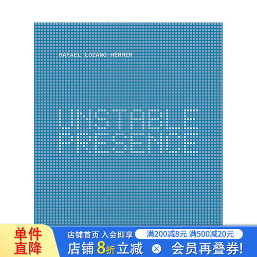 【现货】Rafael Lozano-Hemmer 拉斐尔·洛扎诺.亨默 电子装置艺术家 互动式艺术