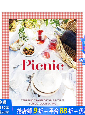 【现货】野餐手札：户外美食指南 Picnic : Tempting transportable recipes for outdoor eating 原版英文餐饮美食 正版进口书