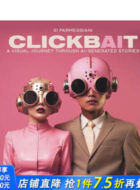 【预售】标题党-人工智能故事视觉之旅Clickbait - A Visual Journey through AI-generated Stories英文摄影作品集 正版进口图书