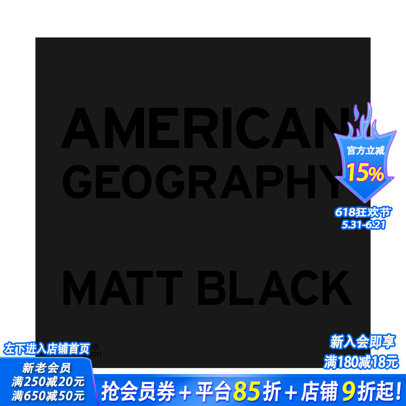 【现货】马格南摄影师马特·布莱克Matt Black 破碎的美国梦 American Geography:A Reckoning with a Dream 英文原版进口画册