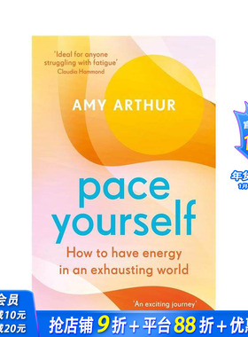 【预售】把握节奏：如何在疲惫不堪的世界中保持精力充沛 How to have energy in an exhausting world 英文心灵励志 正版进口书