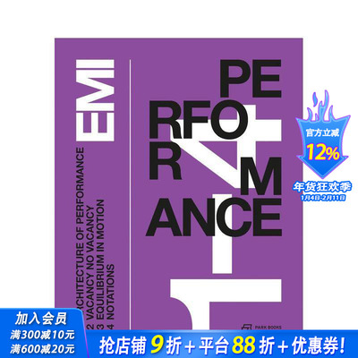 【预售】叙事建筑 Performative Architecture 原版英文建筑设计 正版进口书