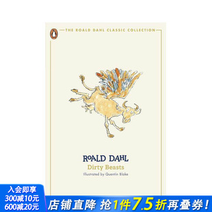肮脏 Dahl 预售 收藏 英文诗歌 进口书 Beasts 怪兽 罗尔德·达尔经典 Collection Classic Roald 正版 Dirty