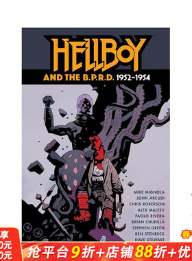 【预售】地狱男爵：1952-1954 Hellboy and the B.P.R.D.: 1952-1954 原版英文漫画书 正版进口书