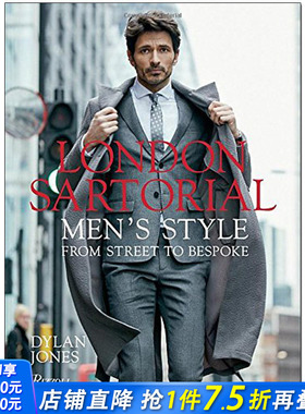 【现货】London Sartorial: Men‘s Style from Street to Bespoke 伦敦服装设计：从街头到定制男装风格
