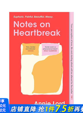 【预售】关于心碎的记录 Vogue专栏 Notes on Heartbreak 原版英文文学传记 正版进口书籍 善优图书