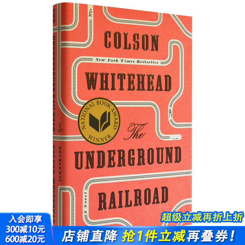 【现货】The Underground Railroad 地下铁路 普利策获奖书籍英文原版小说