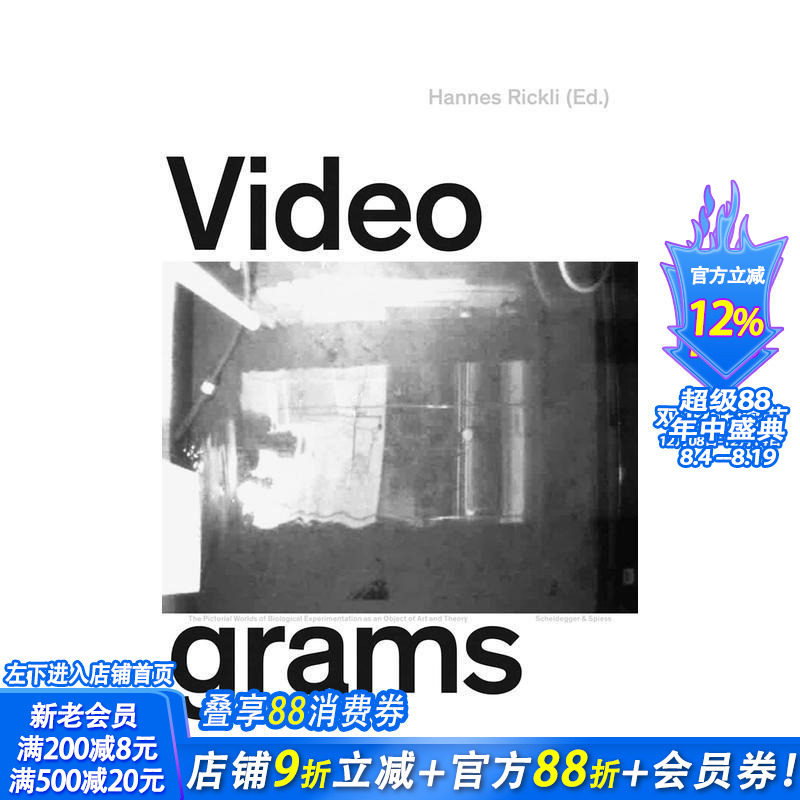 【预售】录像:作为艺术与理论对象的生物实验图像世界 Videograms 原版英文数字媒体设计 正版进口书