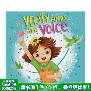 Verity Finds Her 英文儿童插画故事绘本 维瑞蒂勇敢发声 Voice 进口童书 预售