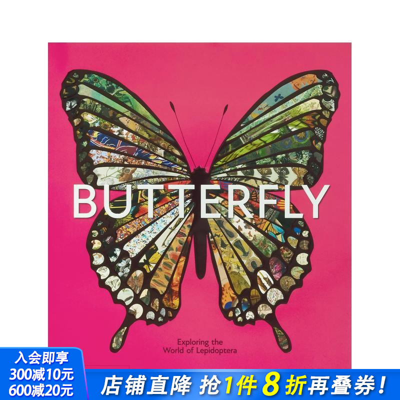 【预售】蝴蝶：探索鳞翅目昆虫的世界 Butterfly: Exploring the World of Lepidoptera 原版英文艺术画册画集 正版进口书