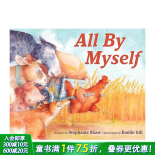 All 一个人 Myself 进口童书 英文儿童插画故事绘本 预售