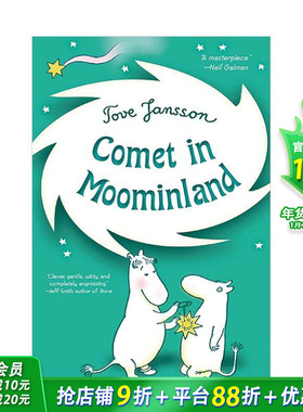 【预售】姆明园里的彗星 Comet in Moominland 英文儿童章节桥梁故事书 英语拓展阅读进口书